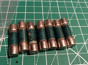 7 pcs FuseTron FNQ-15/100 500V 1/15A Fuse Cartridges, New (12) - Picture 1 of 2