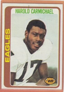 1978 TOPPS FOOTBALL HAROLD CARMICHAEL #379 EAGLES NM *98340