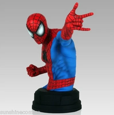 Gentle Giant Spider-Man Mini Bust 890/1200 Classic Red and Blue Suit NEW SEALED - Image 1 of 4