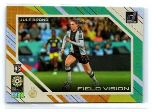 2023 Donruss FIFA World Cup #9 Jule Brand Rookie Field Vision Germany - Picture 1 of 2