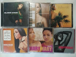 Lot of 6 Female R&B 2000s CDs India Arie, Fantasia, Alicia Keys, Mary Mary... - Picture 1 of 5