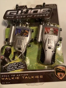 New - G.I Joe The Rise of Cobra Call to Action Walkie Talkies - Picture 1 of 4