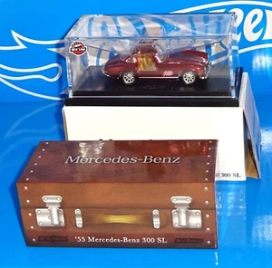 Hot Wheels 2023 Red Line Club '55 Mercedes-Benz 300 SL rot mit Koffer - Bild 1 von 10