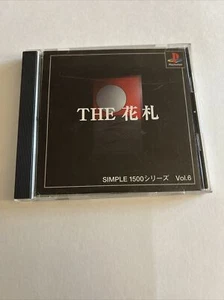 Simple 1500 Series Vol 6 The Hanafuda PS1 PlayStation 1 Japan- US Seller - Picture 1 of 7