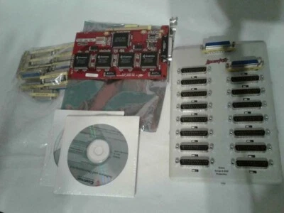 Comtrol RocketPort RP IFC RS-232/422 16 Port Interface Serial Hub DB-25 set. - Image 1 of 4