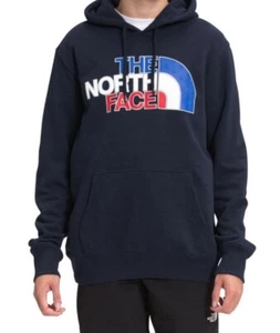 NWT-THE NORTH FACE MEN'S USA BOX PULLOVER HOODIE SWEATSHIRT SIZE S - NAVY - Picture 1 of 2
