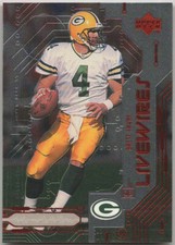 1999 Upper Deck BRETT FAVRE "LIVEWIRES" Foil Insert Card #L6