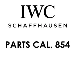 Genuine IWC watch movement parts for caliber 854. - Picture 1 of 18