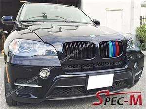 Parrilla delantera M Look/// Tri Brillo negra para BMW E71 X6 X6M 2008-2013 - Imagen 1 de 5