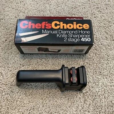 Chef'sChoice Manual 2-Stage Professional Knife Sharpener- Model 450 - Image 1 of 3