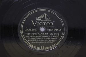 1945 Charlie Spivak BELLS OF ST MARY'S b/w YOU CAN CRY ON SOMEONE ELSES SHOULDER - Picture 1 of 2