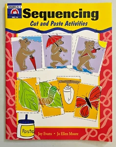 3-5 Step Sequencing Cut and Paste Activities Speech Therapy Grades K-1 - Picture 1 of 4