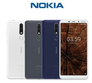 Nokia 3.1 Plus Unlocked 4G LTE Dual SIM 3GB RAM 32GB ROM 13MP Android Phone - Picture 1 of 12