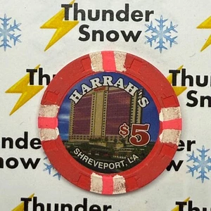 ⚡️❄️ Casino Chip 😳 5€ Harrah's Shreveport LA ⚡️❄️⚡️❄️ - Bild 1 von 2