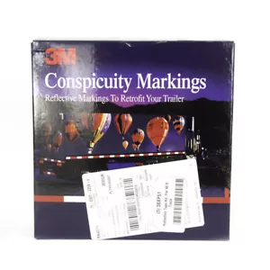 3M 983 48' Red and White Reflective Tape Kit for Truck and Trailer - Picture 1 of 4