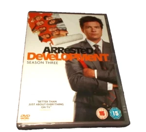 ARRESTED DEVELOPMENT SEASON THREE DVD BRAND NEW & SEALED - Picture 1 of 2
