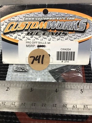 Custom Works CW4204 Pro Differential Balls NewInPack USA Shipped - Image 1 of 4