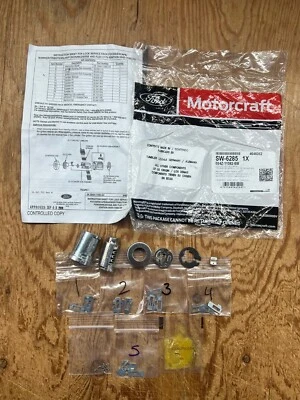 Kit de cilindro de bloqueo de encendido para Ford Lincoln SW6285 2000-2019 MOTORCRAFT OEM NUEVO Foto 1 de 4