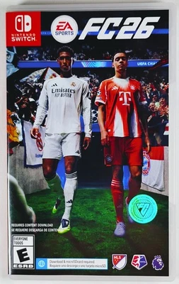 EA SPORTS FC 26 Used Imperfect NINTENDO SWITCH Game ESRB Release Soccer Football - Image 1 of 4