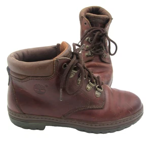 Timberland Sutherlin Bay brown Womens Hiking Leather Boots Size 6M - Picture 1 of 17