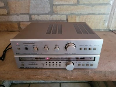 SABA CI300 Verstärker CT300 Tuner  kleiner HiFi-Turm Stereoanlage  Bausteine - Bild 1 von 4
