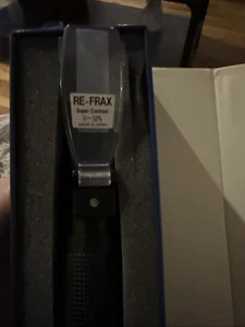 RE-FRAX 0-32% Brix Super Contrast Refractometer For Measuring Sugar Content 0-32 - Picture 1 of 5