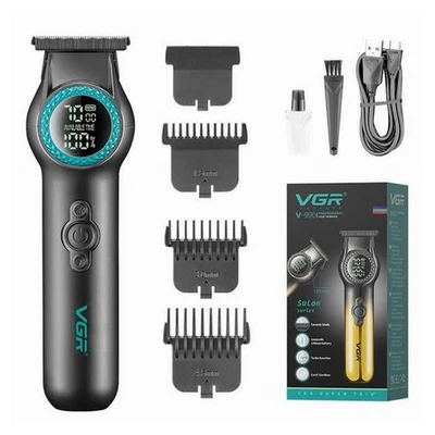 MAXTECH TAGLIACAPELLI PROFESSIONALE A BATTERIA DISPLAY DIGITALE CARICA USB CORDLESS V990