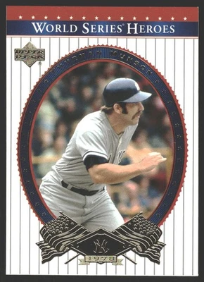 Thurman Munson #77 2002 Upper Deck Serie Mundial Héroes Yankees de Nueva York Foto 1 de 2