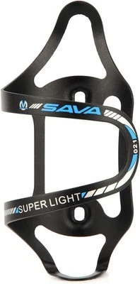 Jaula/soporte duradero de aluminio para botella de agua para bicicleta, abierto lateralmente, flexible Foto 1 de 4