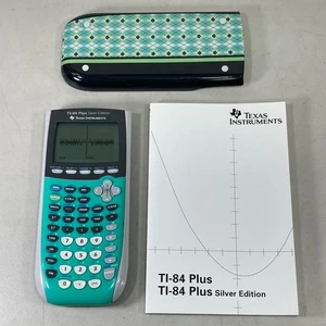 Texas Instruments TI-84 Plus Silver Edition Graphing Calculator Scientific - Picture 1 of 8