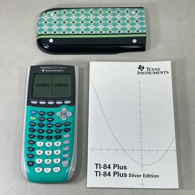 Texas Instruments TI-84 Plus Silver Edition Graphing Calculator Scientific - Image 1 of 4
