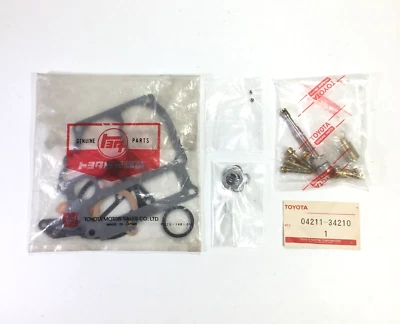Kit de carburador Toyota Corona RT104 RT118 RT132 1977-1979 genuino nuevo en stock Japón Foto 1 de 3