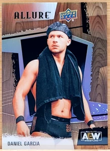 Refractor de mesa de novato 2022 cubierta superior AEW ALLURE DANIEL GARCIA RC - Imagen 1 de 2