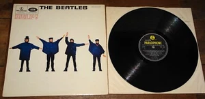 THE BEATLES ~ HELP! ~ UK PARLOPHONE Y&B LP 1965 FIRST PRESS 2/2 - Picture 1 of 9