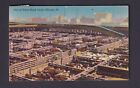 Part of Union Stock Yards Chicago IL Illinois Linen Postcard Posted 1949