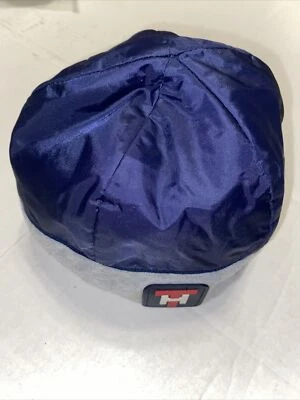 Boné de neve vintage Tommy Hilfiger bebê criança tamanho pequeno unissex quente azul - Imagem 1 de 4