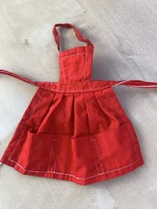 Barbie & Midge Red PAK Apron Vintage 60’s ? for BBQ MINT - Picture 1 of 4