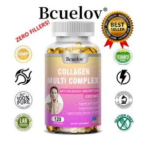 Cápsula de colágeno elastina, ácido hialurónico y vitamina C - péptidos de colágeno bioactivos - Imagen 1 de 12