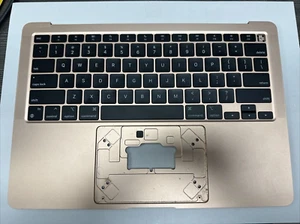 GENUINE Top case Keyboard Palm Rest Rose Gold MacBook Air 13" A2337 2020 READ - Bild 1 von 5
