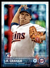 2015 Topps Update US152 J.R. Graham   Minnesota Twins  Rookie Baseball Card