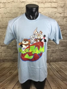 NEW SPACE JAM TSHIRT SHIRT LOONEY TUNES BUGS DAFFY 71868 Size Medium - Picture 1 of 3
