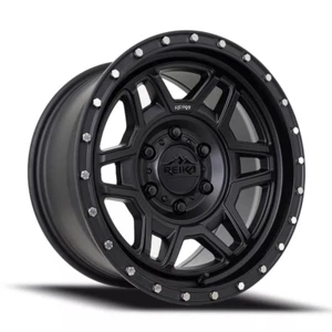 REIKA VS Trooper R40 Rim 17X9 5X127 Offset -12 Satin Black (Quantity of 1) - Picture 1 of 4