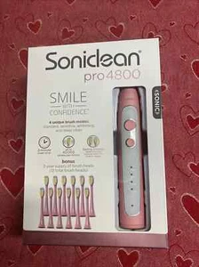 NEW Soniclean Pro 4800 Rechargeable toothbrush 12 Heads - Picture 1 of 1