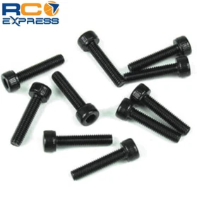 Tekno RC M3x10mm Cap Head Screws (black, 10pcs) TKR1523 - Picture 1 of 1