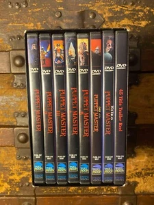 Puppet Master DVD Box Set 8 Disc 2000 Horror Kult Klassiker - Bild 1 von 6