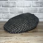 LL Bean Harris Tweed Gray Wool Hat Size XXL