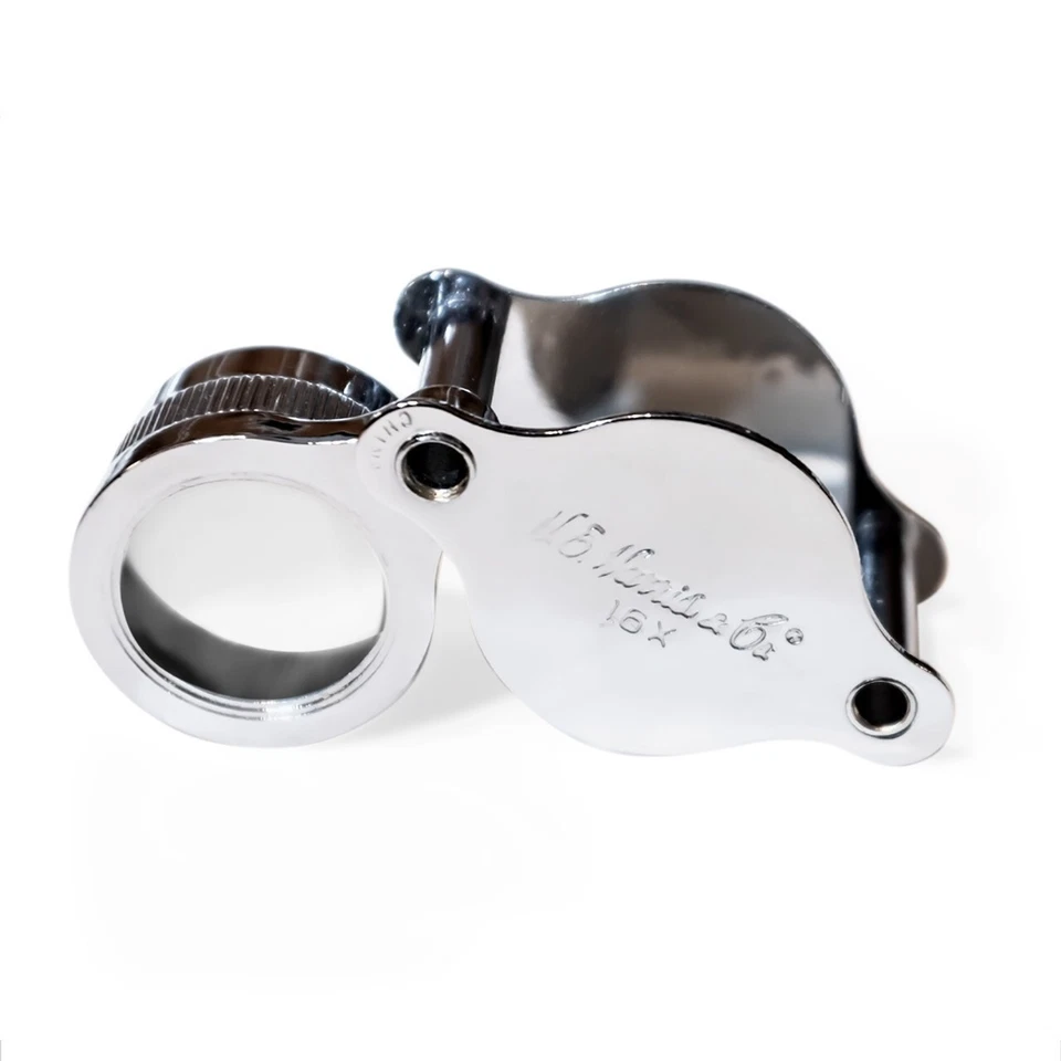 Coin Collector Jeweler Loupe Magnifier Harris Wide Field 16x High Power