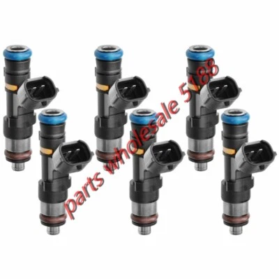 6x Injetor de Combustível para Nissan Murano 2004-2007 350Z Infiniti FX35 G35 M35 V6 3,5L - Imagem 1 de 4