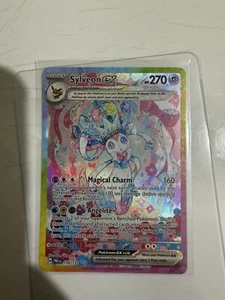 RARE Sylveon Ex 156/131 Special Illustration Prismatic Evolutions Pokemon Card - Picture 1 of 1