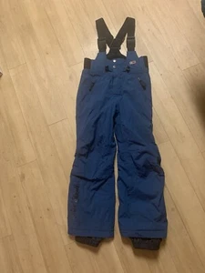 Napapijri Fully Insulated Ski Pants W/Suspenders Boy's Size 10 - Picture 1 of 4